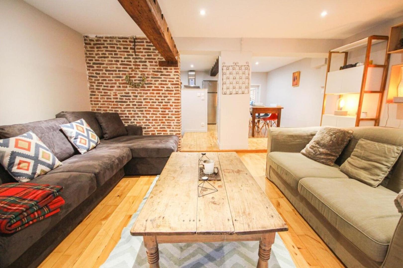 Duplex In The Heart Of Old Lille Terrace + Parking公寓 外观 照片
