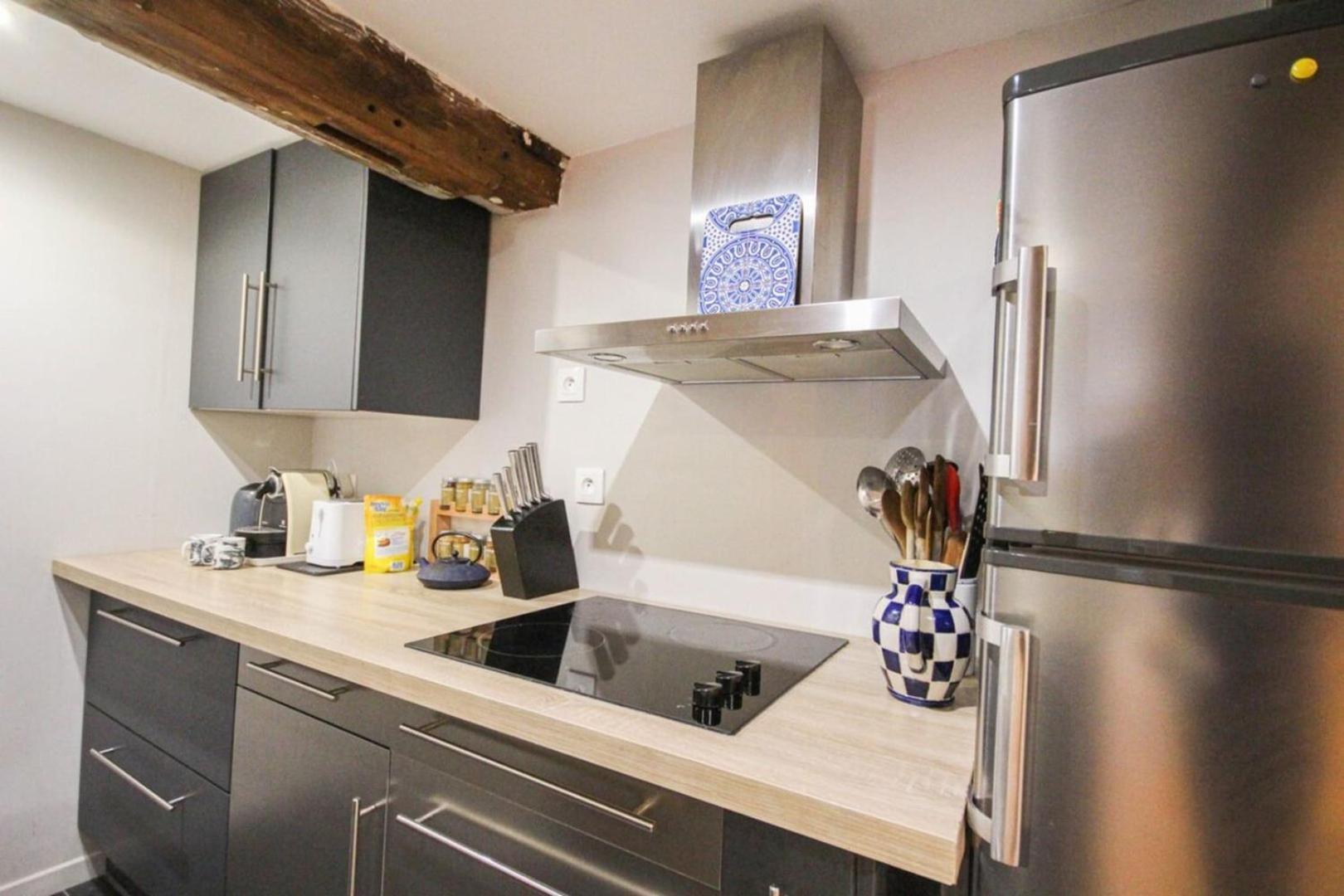 Duplex In The Heart Of Old Lille Terrace + Parking公寓 外观 照片