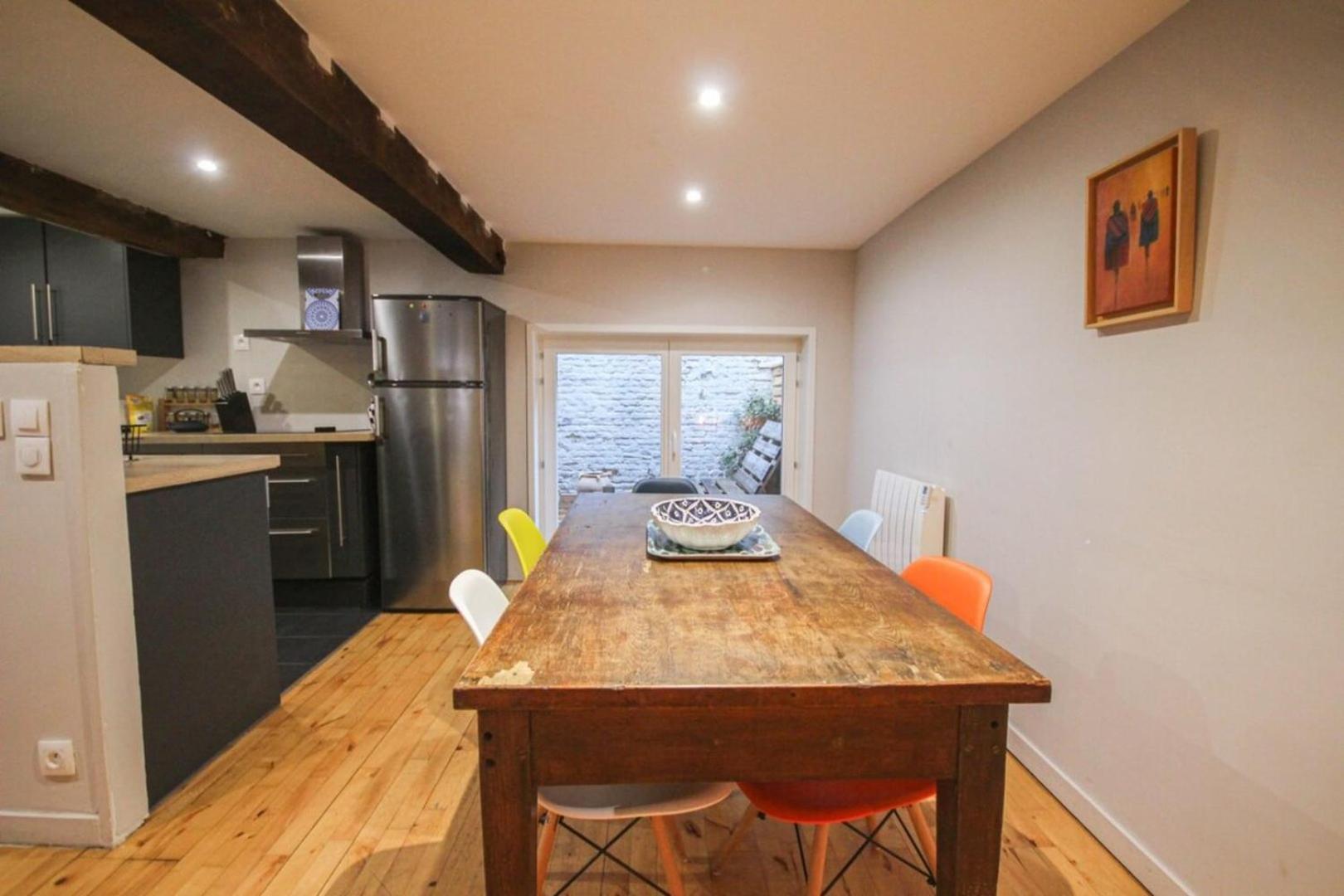 Duplex In The Heart Of Old Lille Terrace + Parking公寓 外观 照片